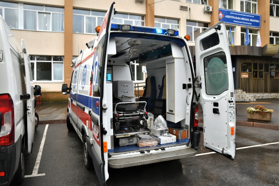 Рівненська міська лікарня отримала гуманітарну допомогу з Польщі