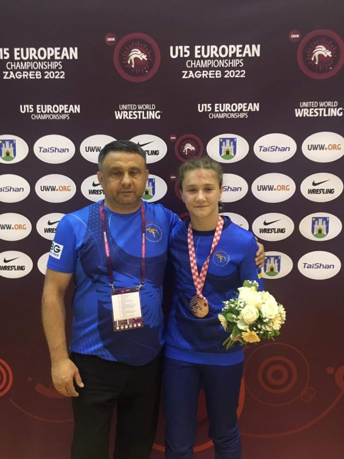 Спортсменка з Рівненщини здобула «бронзу» на Чемпіонаті Європи з вільної боротьби