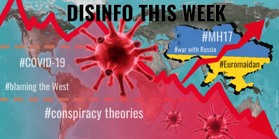 Росія починає зміщувати основну увагу своєї пропаганди з пандемії COVID-19 на Україну