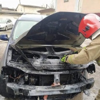 У Дубно під час руху загорівся автомобіль