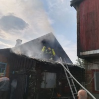 В Дубровиці горіло приватне господарство