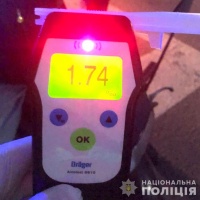 29 протоколів за кермування у стані сп’яніння скали поліцейські за вихідні