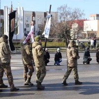 Громада Вараша провела в останню дорогу Героя