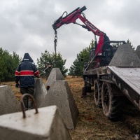 На Рівненщині продовжують облаштовувати оборонні рубежі