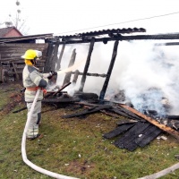 На Костопільщині горіло приватне господарство