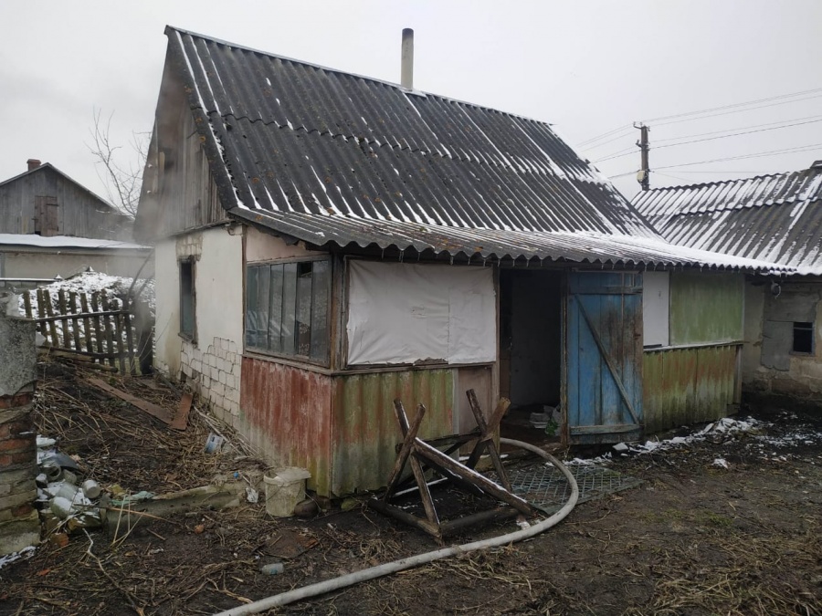 Під час пожежі в Корецькому районі загинув чоловік (+ФОТО)