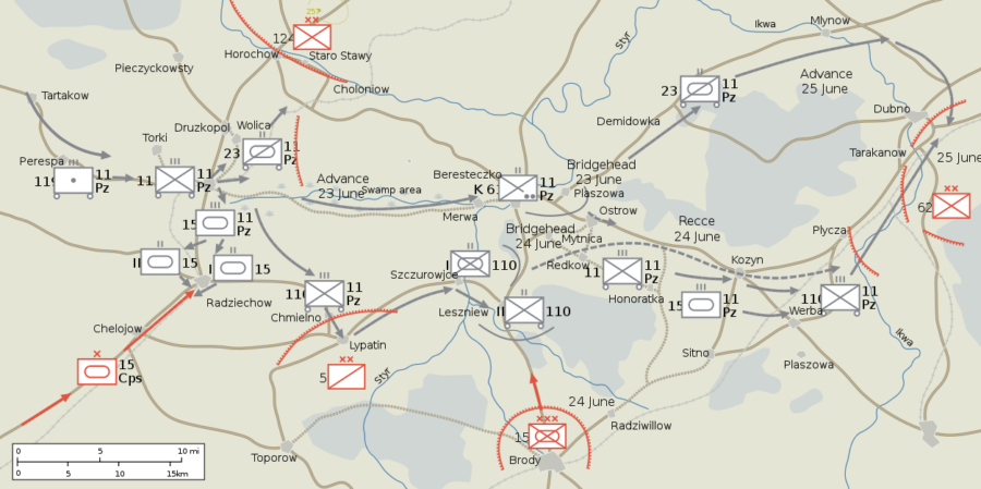 29 червня 1941 року - причини поразки під Дубном