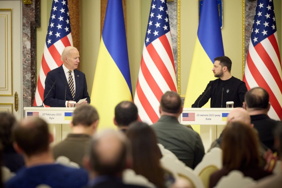 Маємо зробити так, щоб саме цей рік став роком перемоги – Президент України за результатами перемовин із Президентом США в Києві