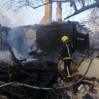 У Рівненському районі під час пожежі ледь не згорів живцем чоловік (+ФОТО)