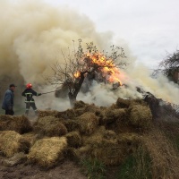 3 тони сіна згоріли у приватному господарстві на Рівненщині