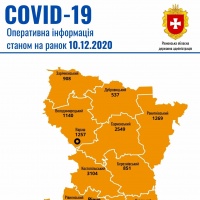 На Рівненщині зафіксовано 456 нових випадків COVID-19 та 9 смертей